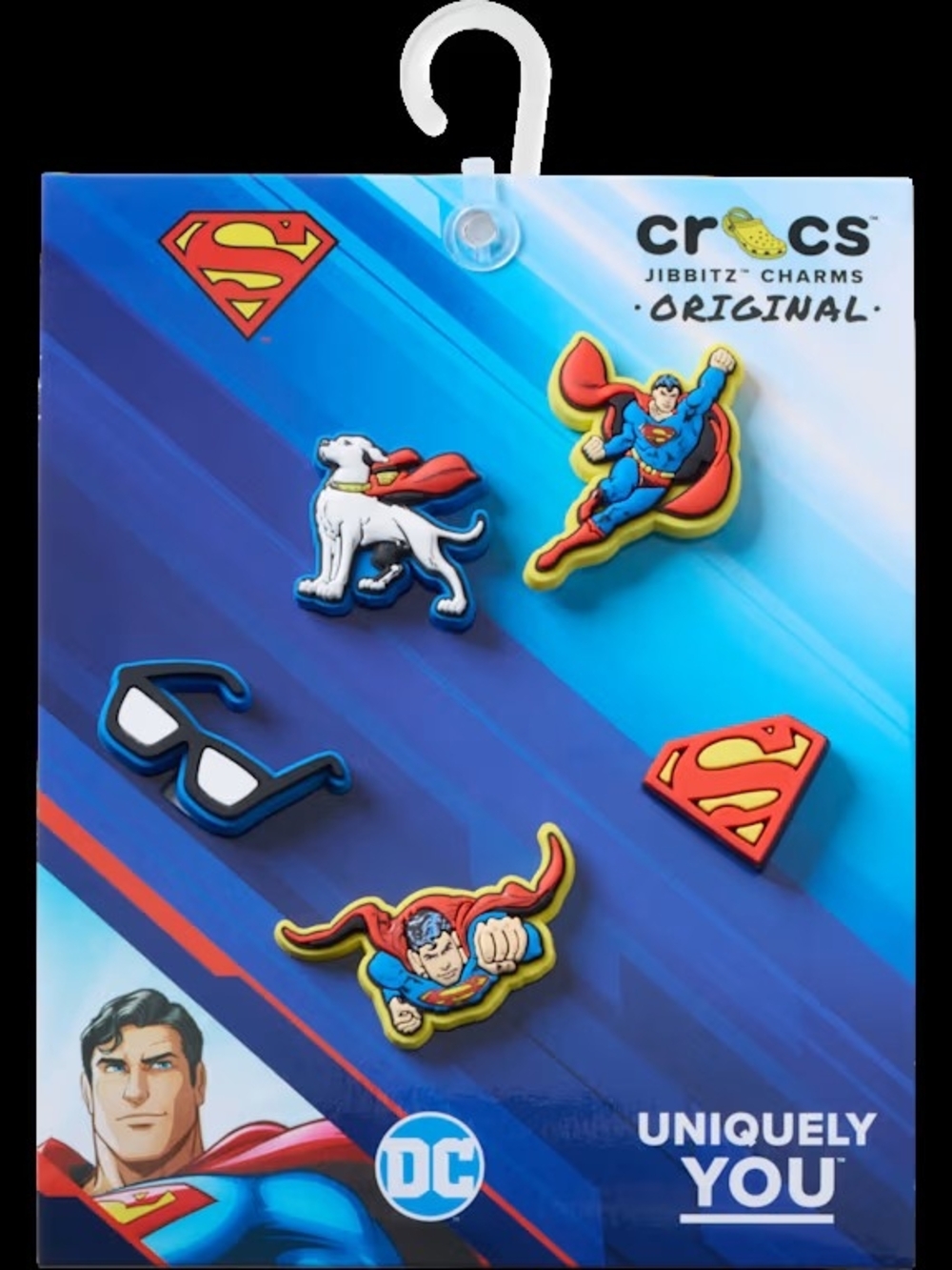 Crocs Jibbitz Original Superman Charm Set Of 5